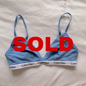 Calvin Klein Triangle Bra